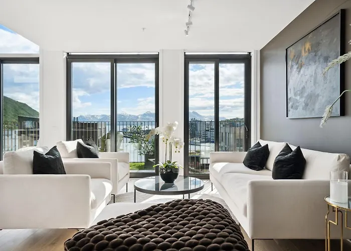 Leilighet Totalapartments Northern Lights Penthouse Tromsø